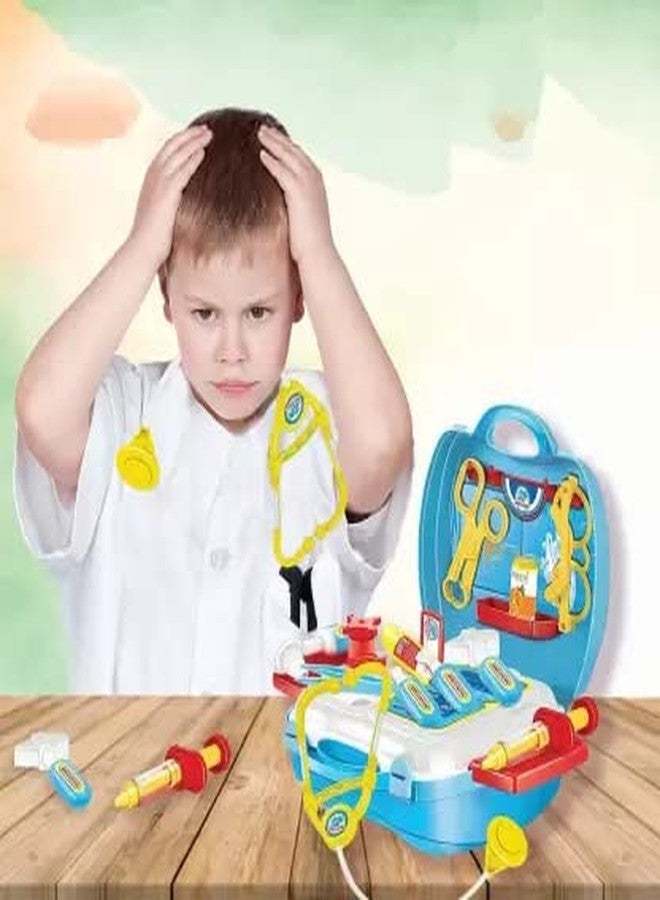 NMII Doctor Play Briefcase with Equipment Suitcase for Medical Clinic Games for kids - Image 4